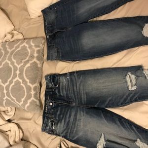 American eagle and rewash jeans